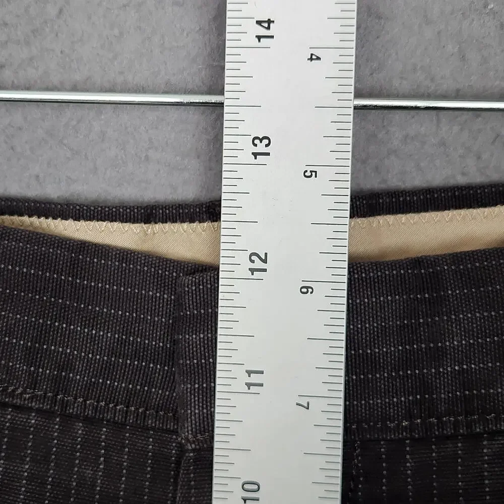 Banana Republic Pants Mens 36x30 Brown Pinstripe Chino Classic Actual 36x26